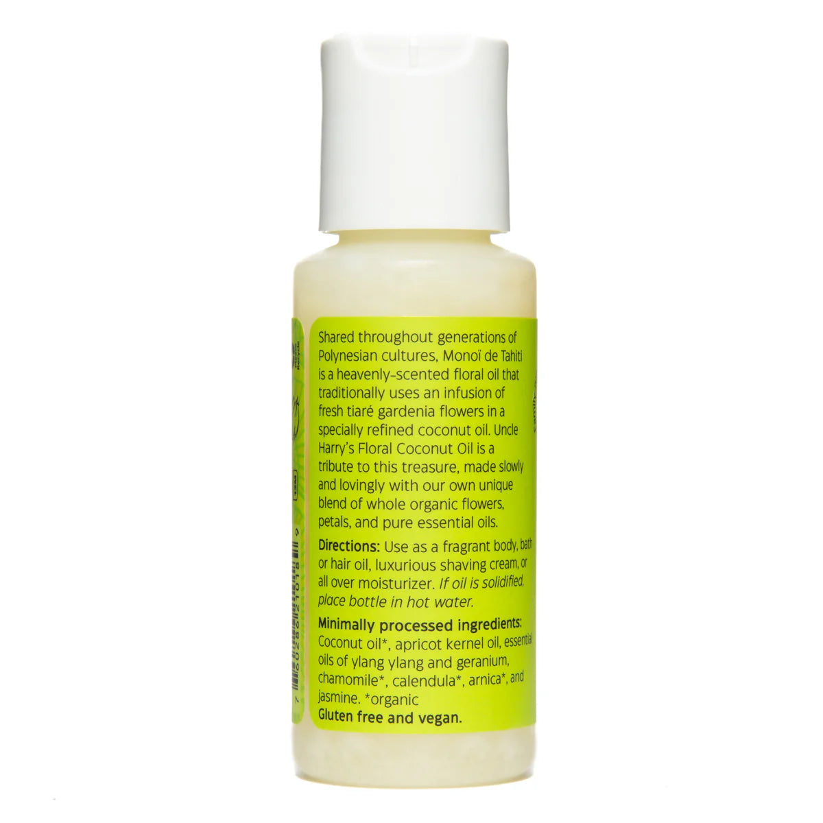 Uncle Harry's Floral Coconut Oil Ylang Ylang/ Geranium