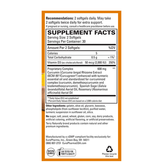 EUR Curamed Brain 60ct