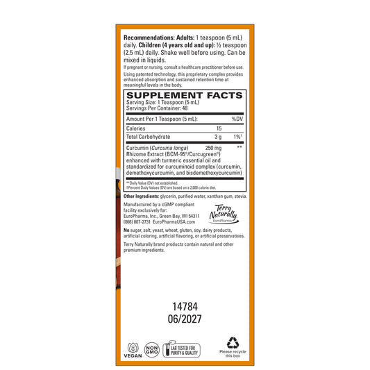 Terry Naturally CuraMed Syrup 8 oz