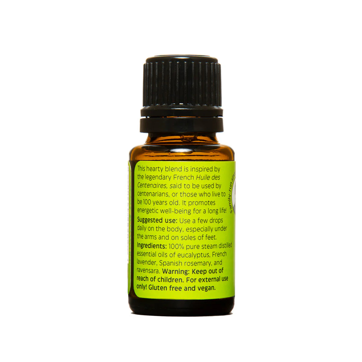 Uncle Harrys Centenarians Essential Oil Blend .5oz