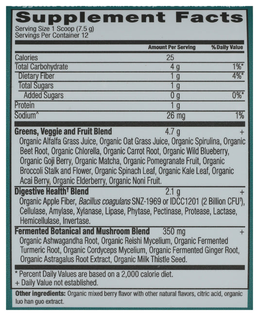 ANN 12srv SuperGreens Berry