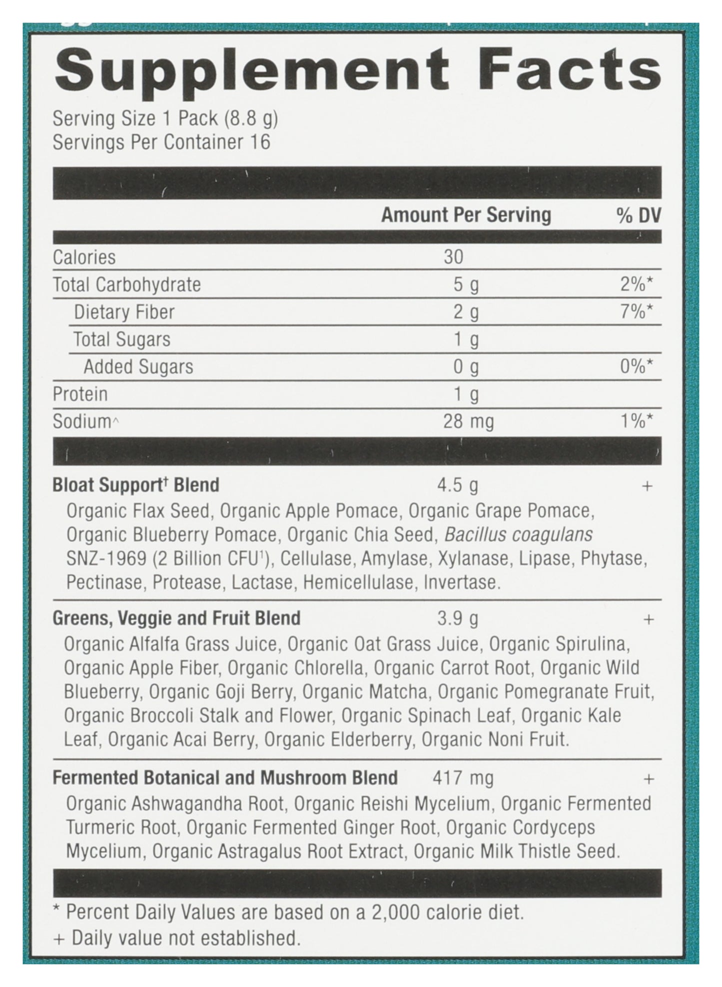Ancient Nutrition Bloat Relief Unflavored Single