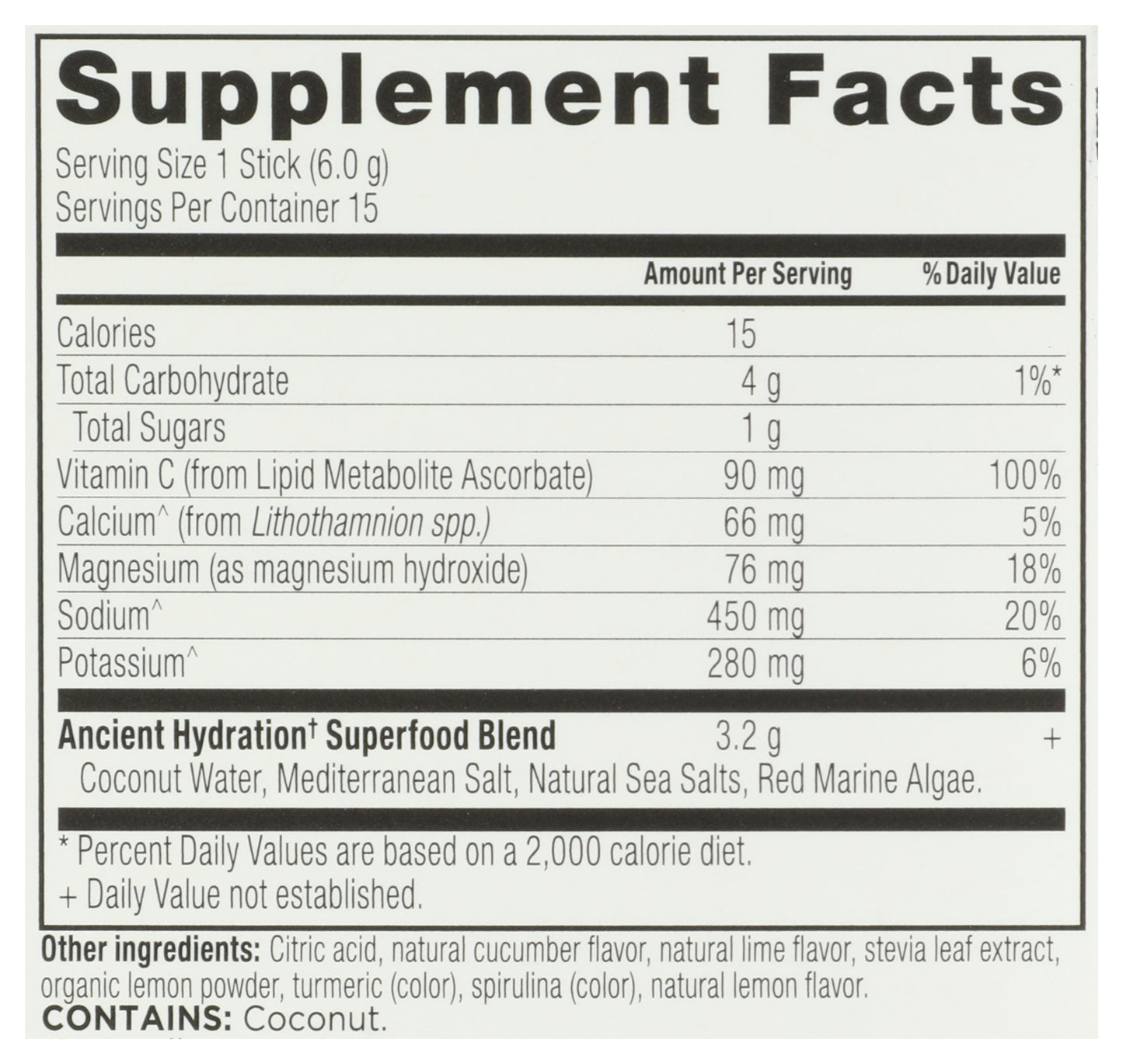 ANN Rapid Hydration Single LL