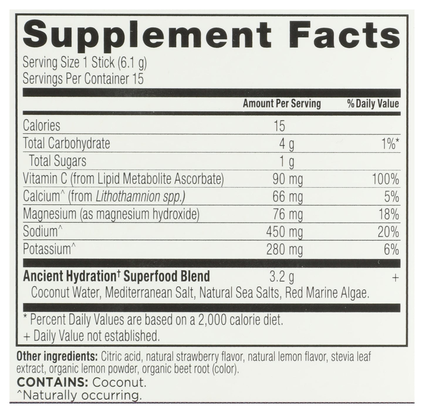 ANN Rapid Hydration Single SL