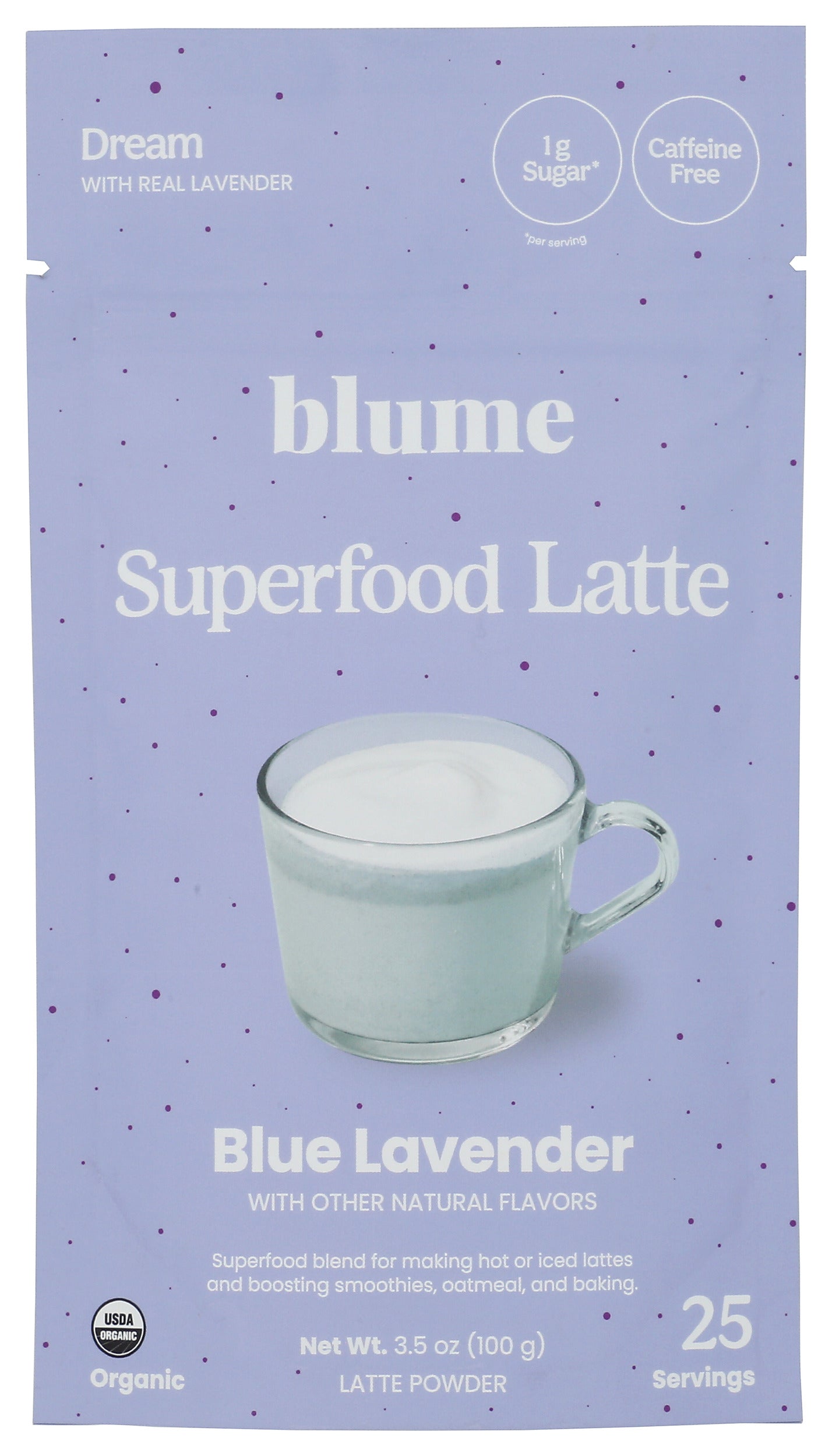 BLUME Latte Blue Lavender Latte