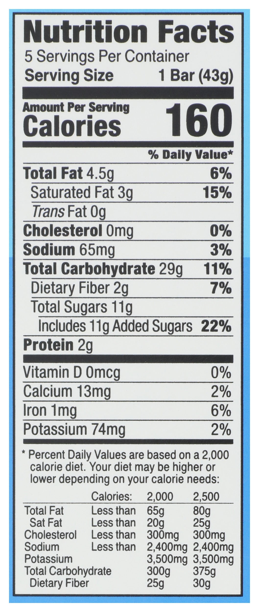 BOBO Oat Bar Fig Blueberry
