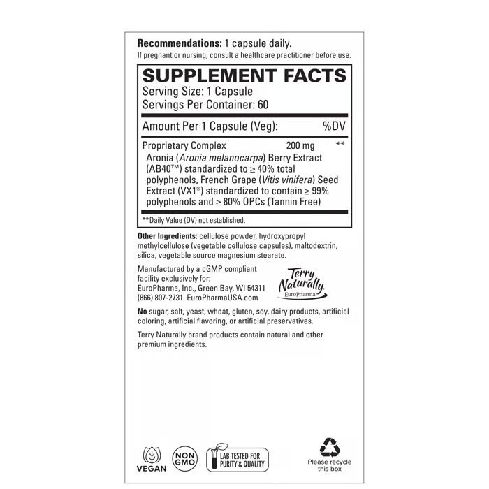 Terry Naturally Aronia Complex 60ct