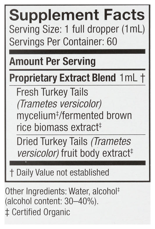 Host Defense Turkey Tail Extract 2oz