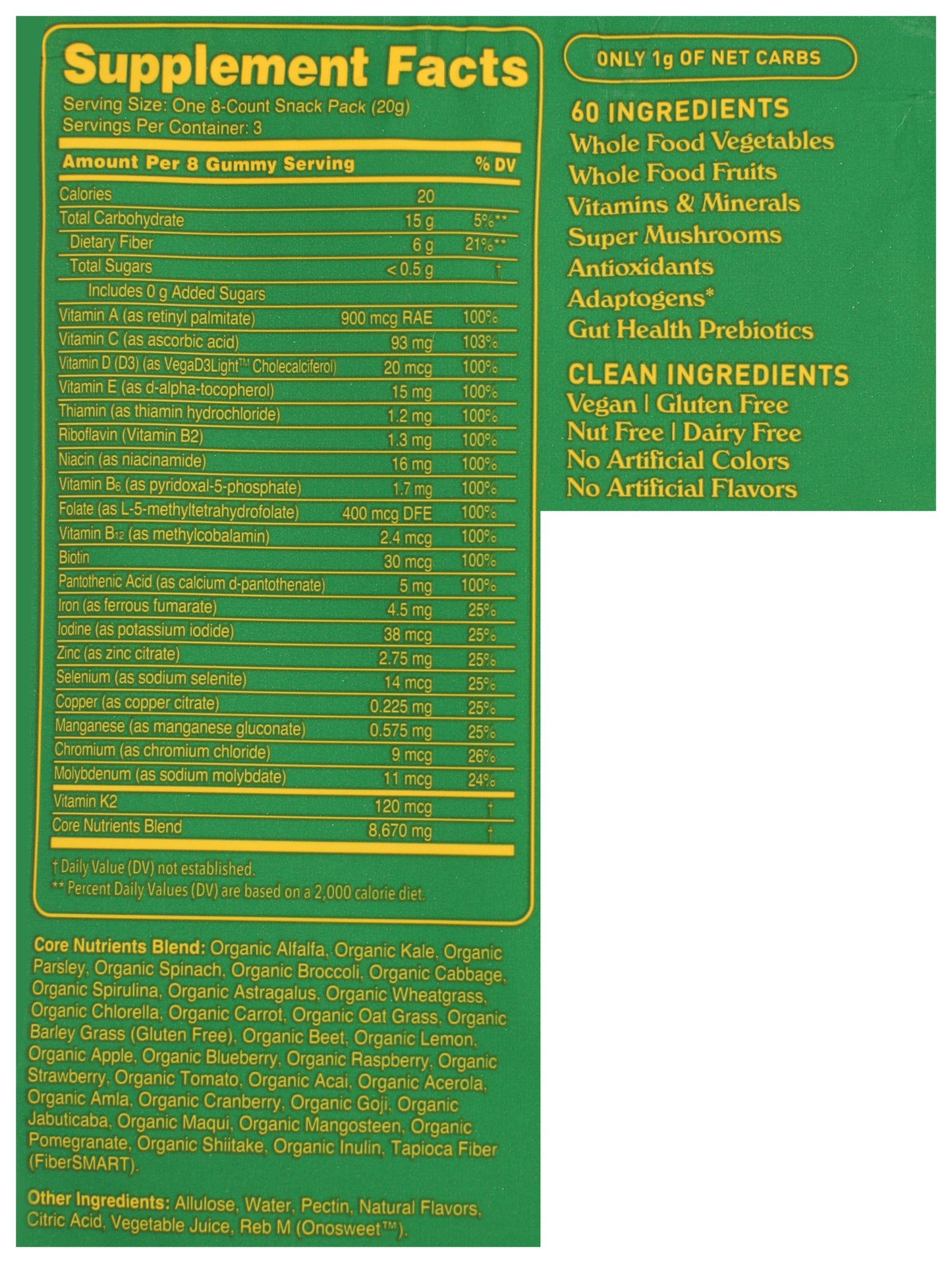 GRUNS Sugar-free Gummies