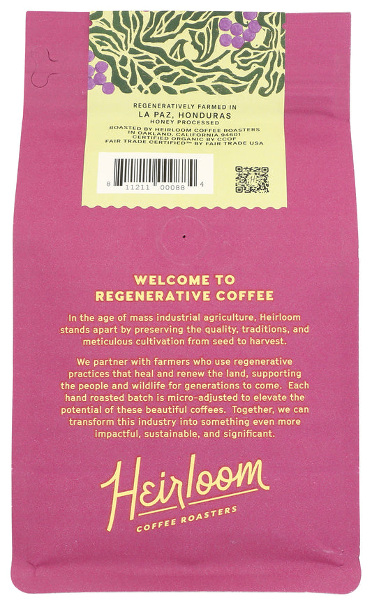 Heirloom Coffee Pacayal Honey Lot