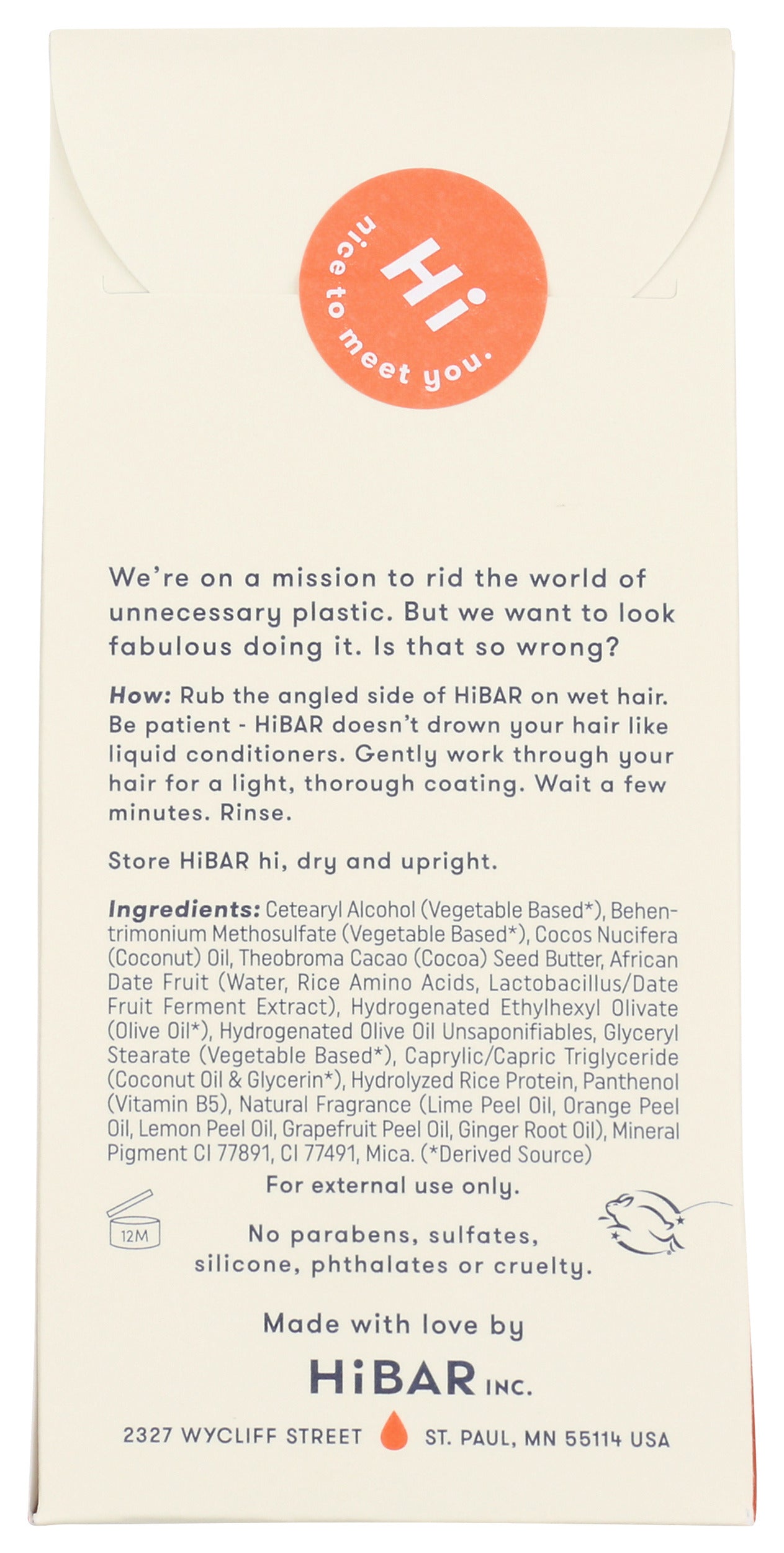 HiBar Conditioner Volumize