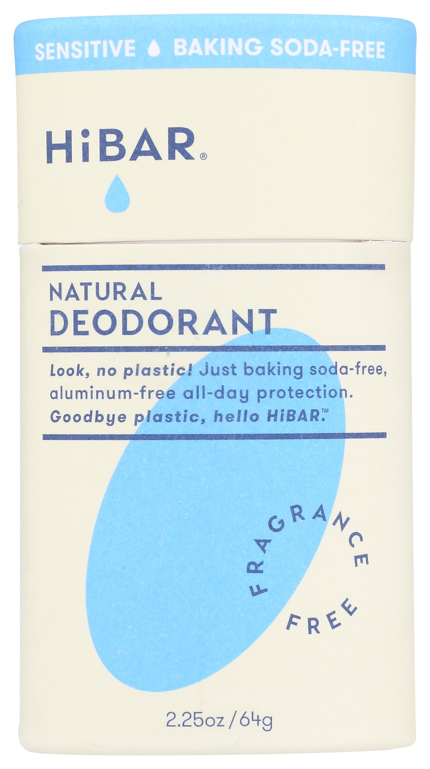 HiBAR Deodorant Frag Free