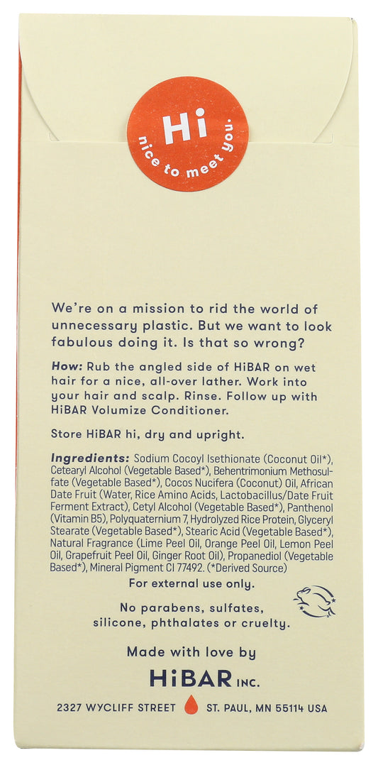 HiBAR Shampoo Bar Volumize