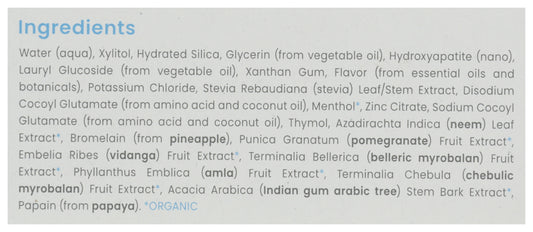 HML Hydroxyapatite Peppermint Toothpaste 4oz