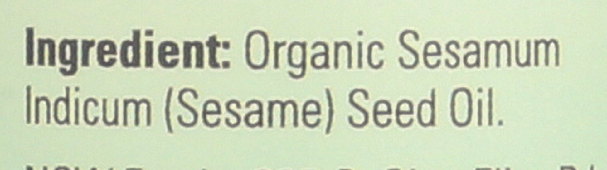 NOW Solutions Sesame Seed Oil 8 fl. oz.