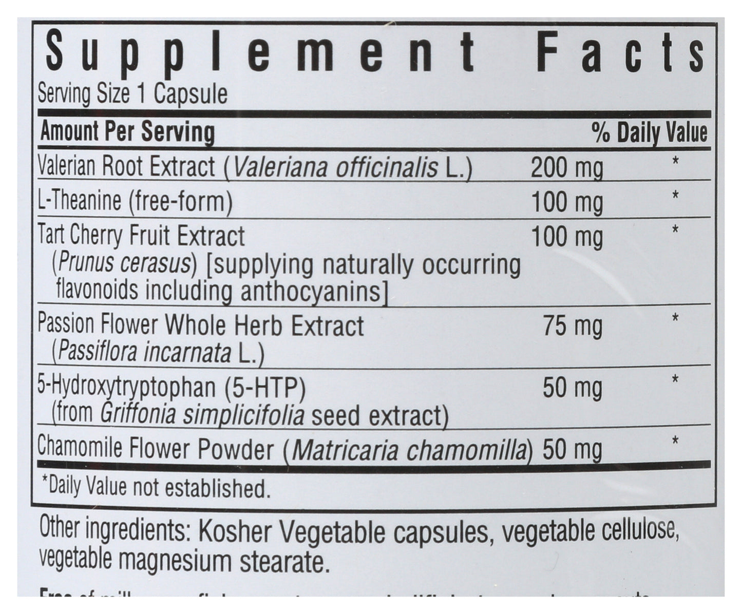 Bluebonnet Sleep Support 60 Vegetable Capsules
