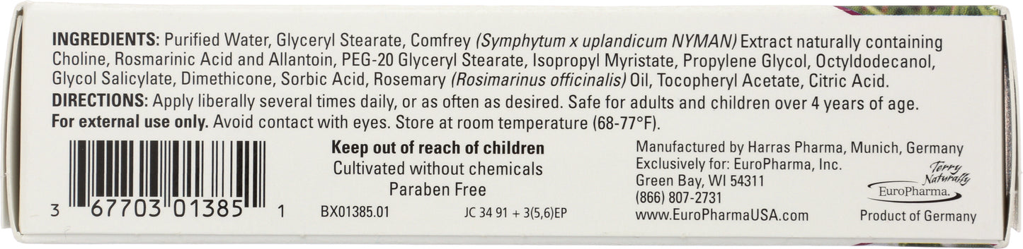 Terry Naturally Traumaplant Comfrey Cream 1.76 oz