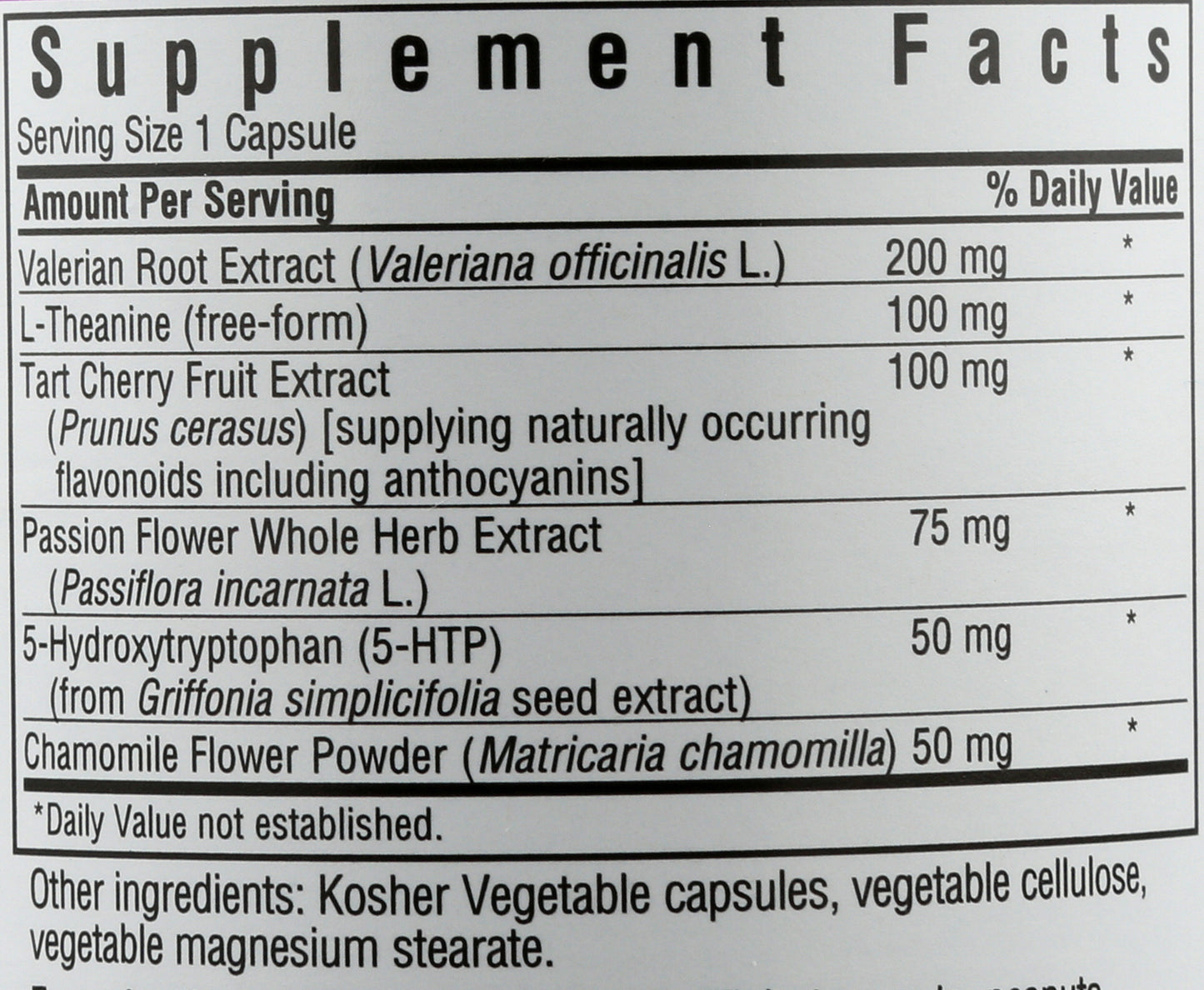 Bluebonnet Sleep Support 30 Vegetable Capsules