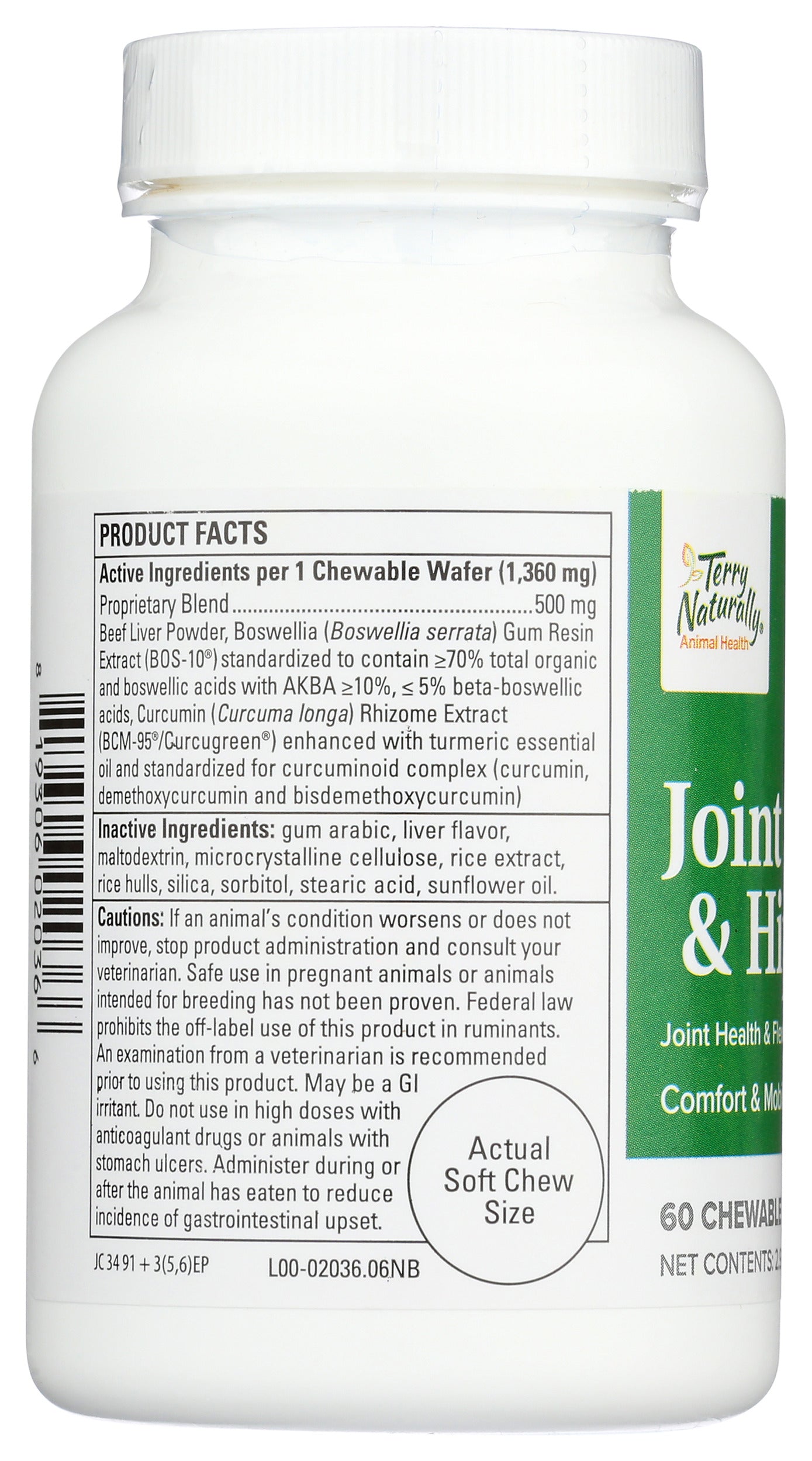 Terry Naturally Joint & Hip 60 Chewable Wafers