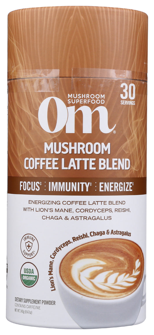 Om Mushroom Coffee Latte Blend 240g