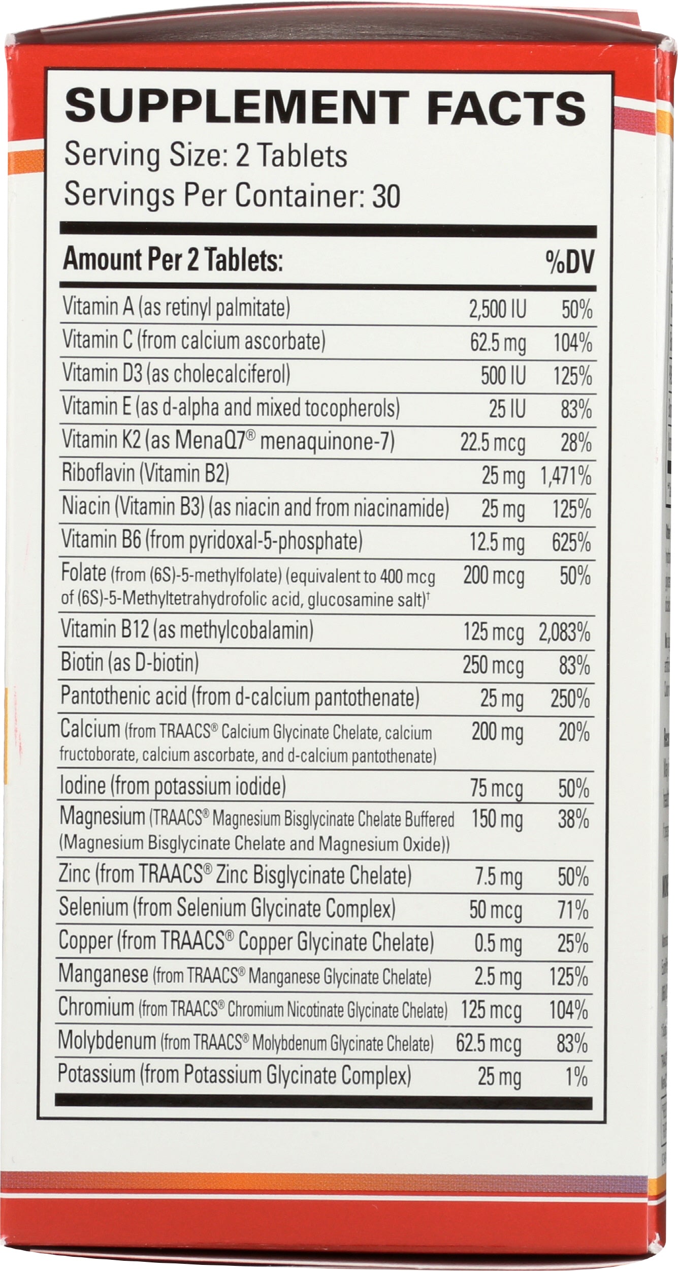 Terry Naturally Clinical Essentials Multi-Vitamin & Minerals 60 Tablets