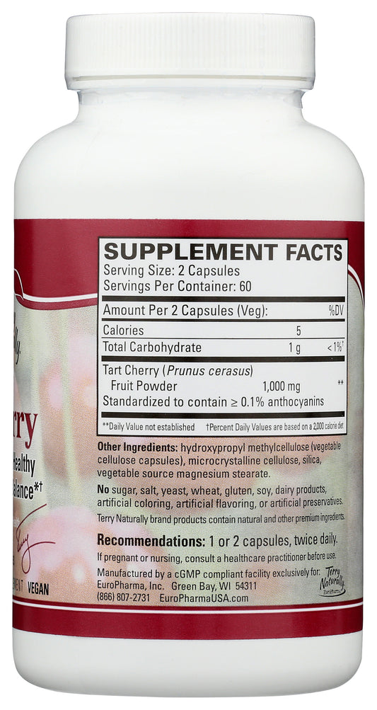 Terry Naturally Tart Cherry 120 Capsules