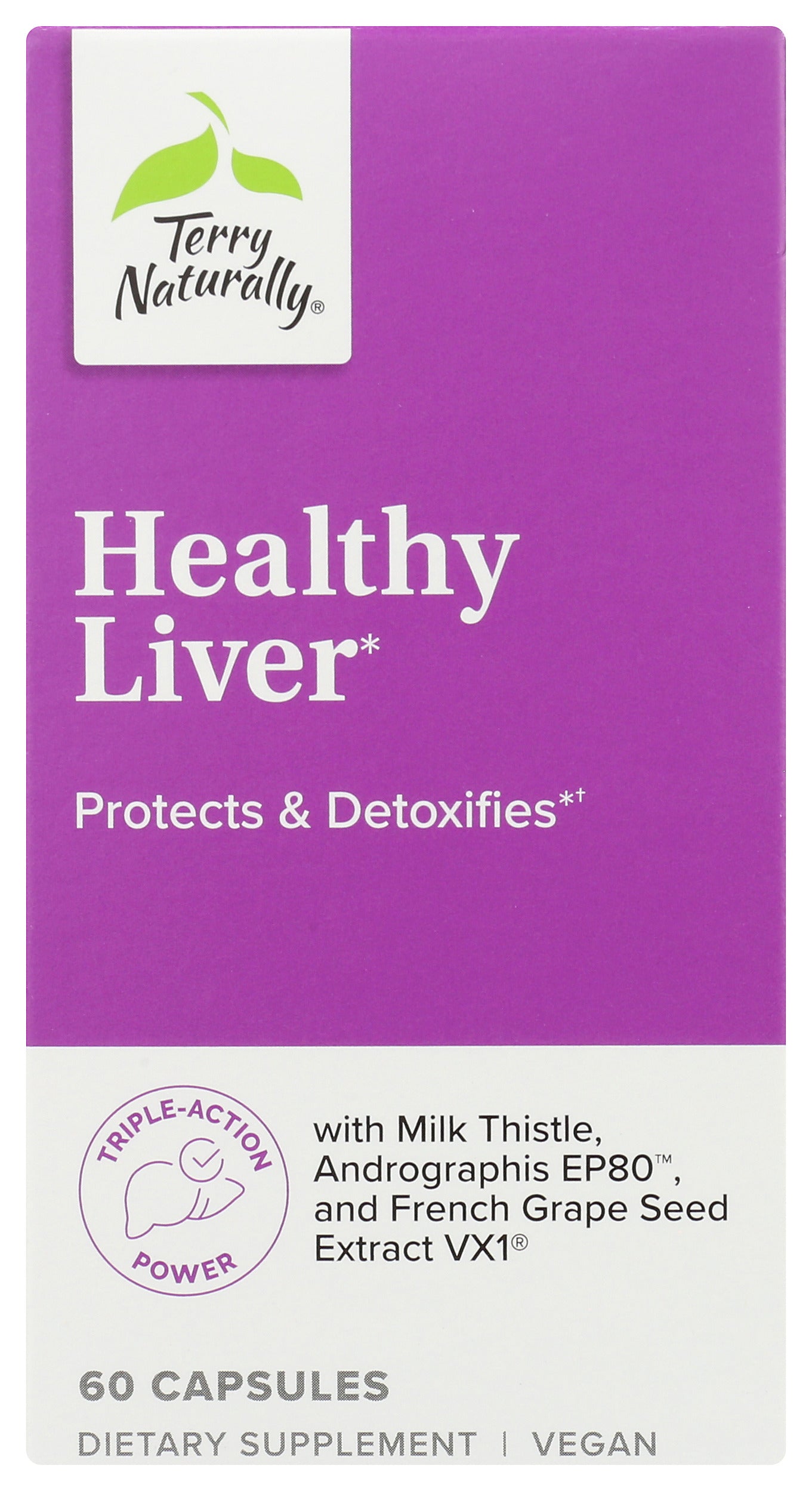 Terry Naturally Healthy Liver 60 Capsules