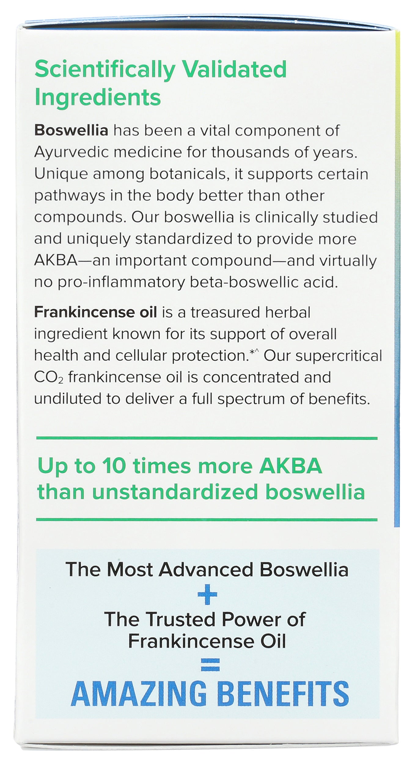 Terry Naturally Boswellia Plus Frankincense Oil 60 Softgels