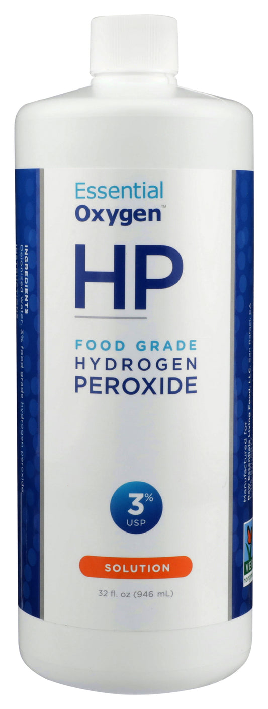 Essential Oxygen Food Grade Hydrogen Peroxide 3% 32 fl. oz.