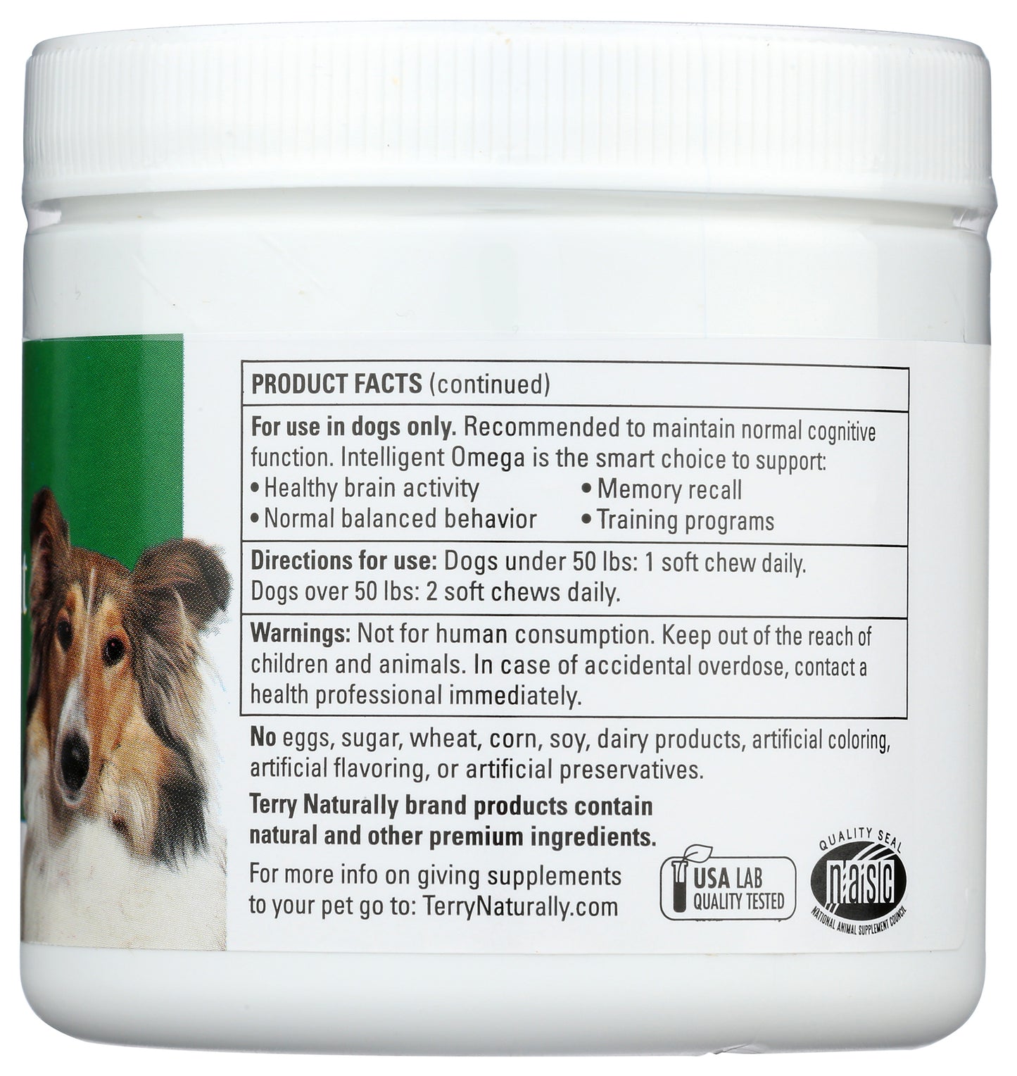 Terry Naturally Intelligent Omega from Salmon 60 Soft Chews