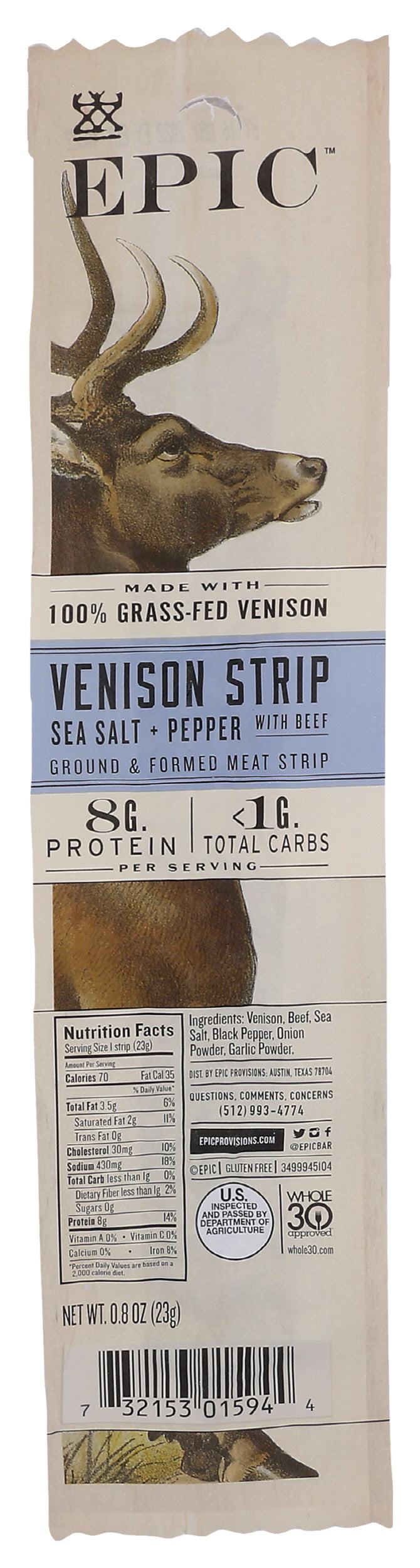 Epic Venison Strip 0.8 oz