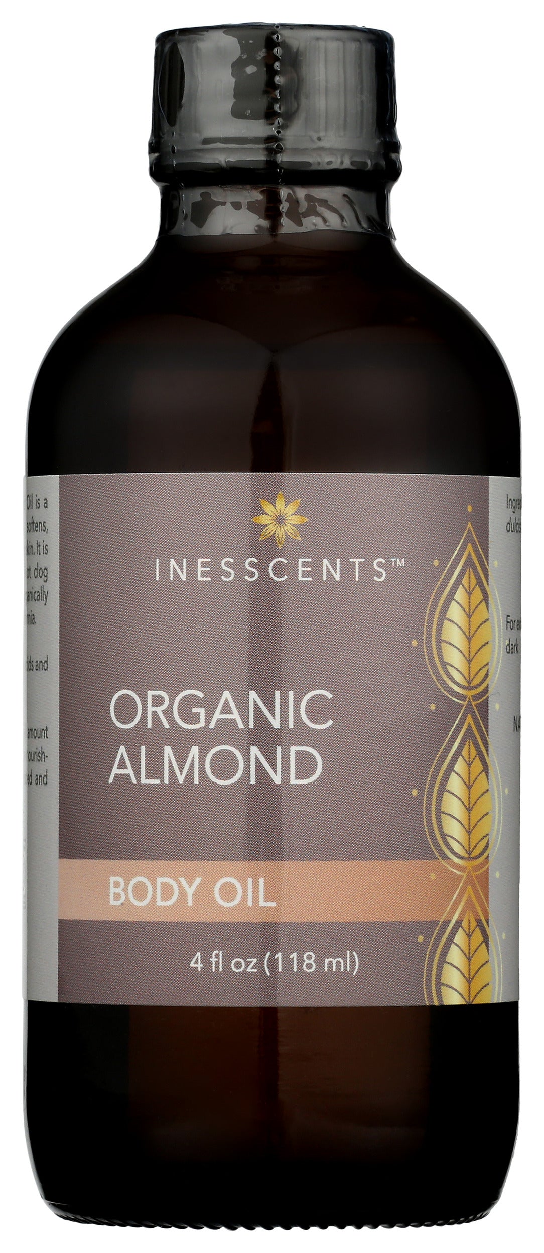 Inesscents Organic Almond Body Oil 4 fl oz