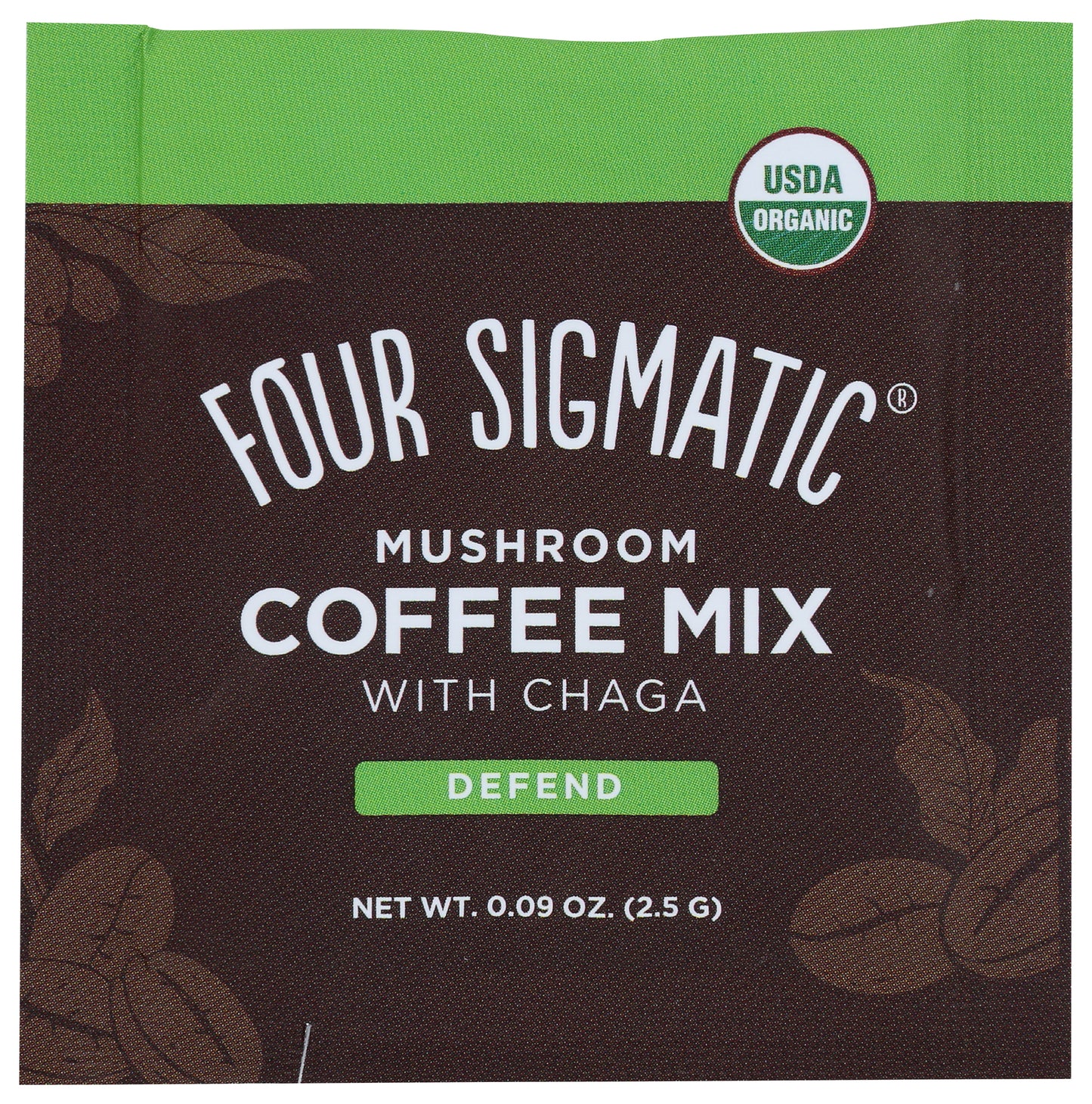 Four Sigmatic Instant Coffee Mix with Chaga and Cordyceps Mushrooms 0.09oz