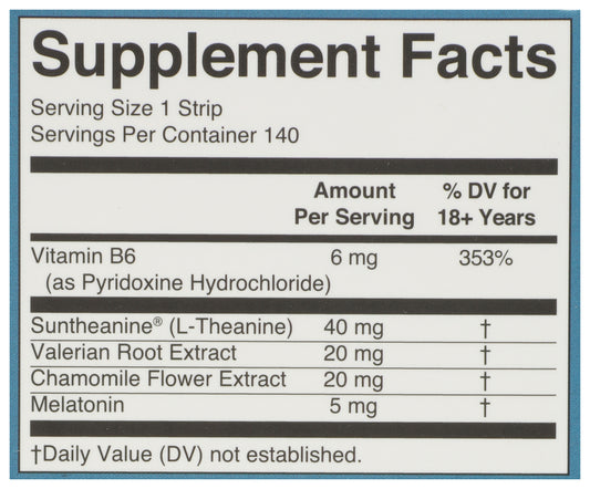 Mary Ruths Strip Sleep