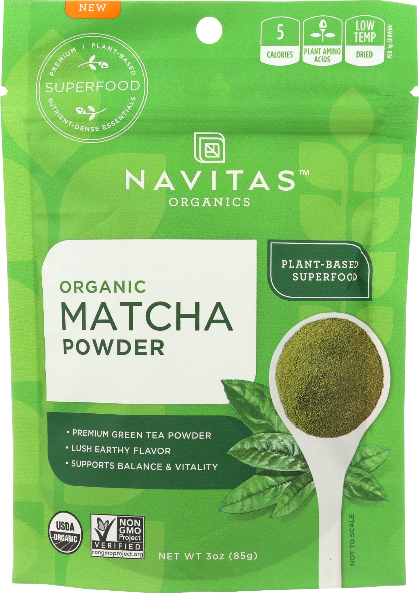 Navitas OG Matcha Powder 3 oz
