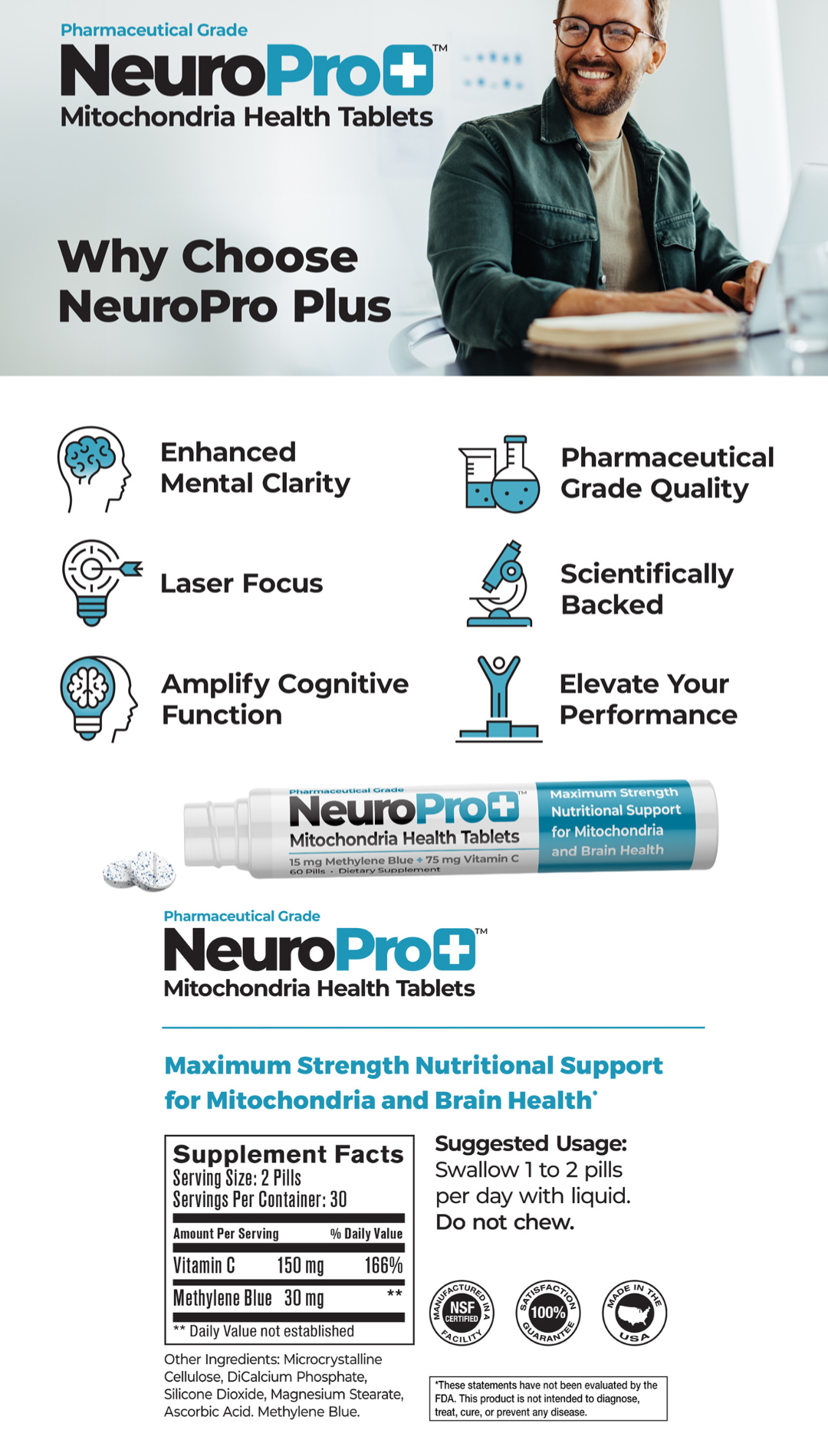 Best365 Methylene Blue NeuroPro+
