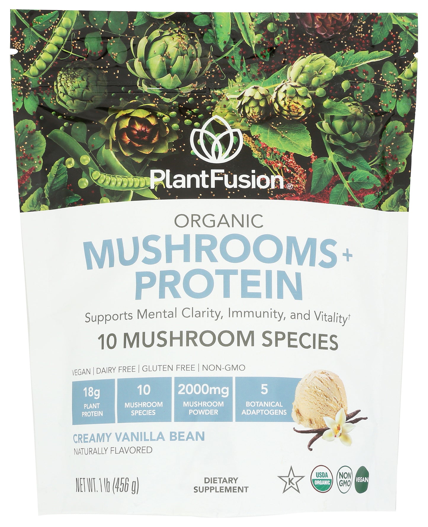 PLANT FUSION OG MUSHROOMS + PROTEIN VANILLA