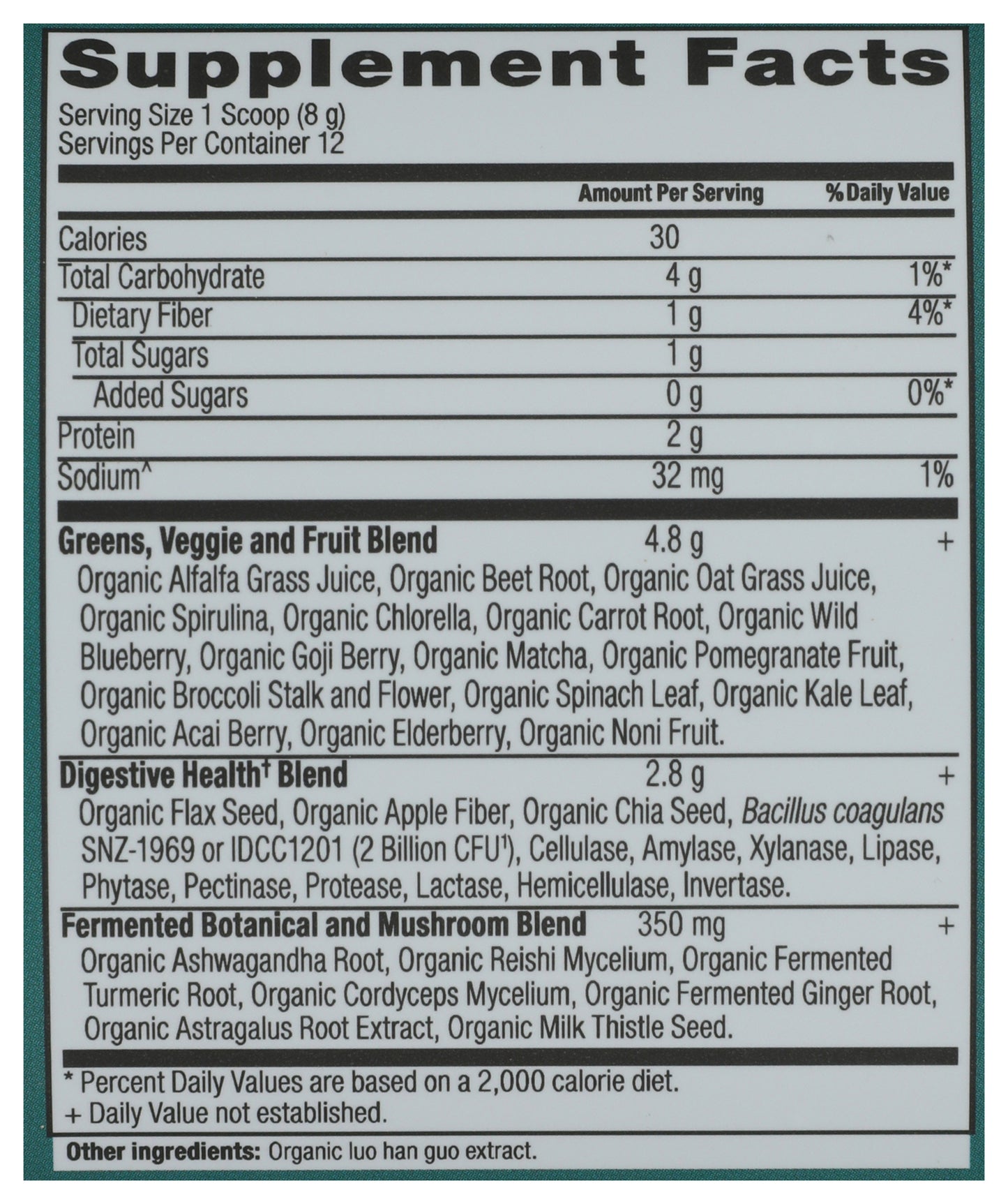 ANN Super Greens 3.4oz