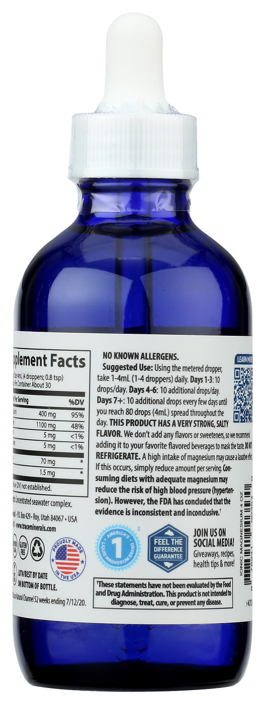 Trace Liquid Ionic Magnesium 4oz