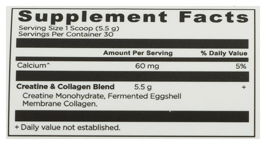 Ancient Nutrition Creatine + Collagen Unflavored 5.8oz