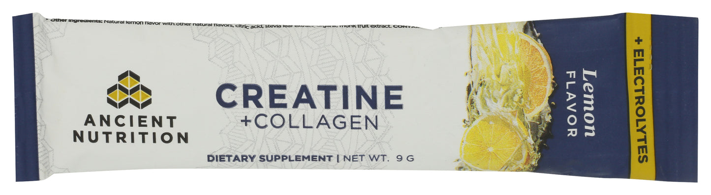 Ancient Nutrition Creatine+ Collagen Electrolytes 14ct