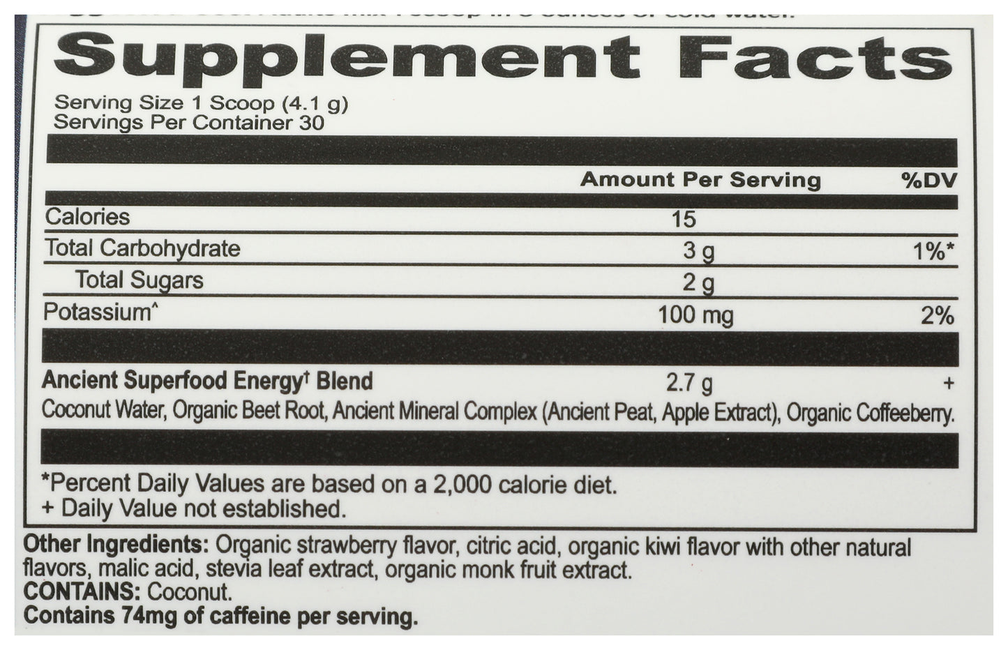 ANN Clean Energy 30srv Straw/Kiwi