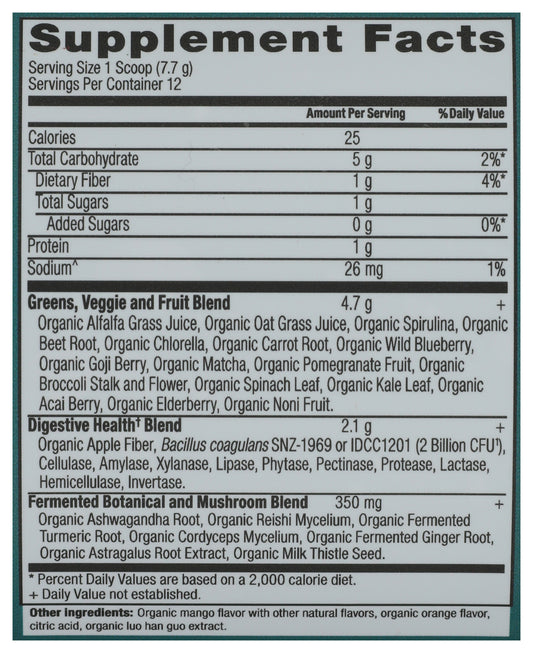 ANN 12srv SuperGreens