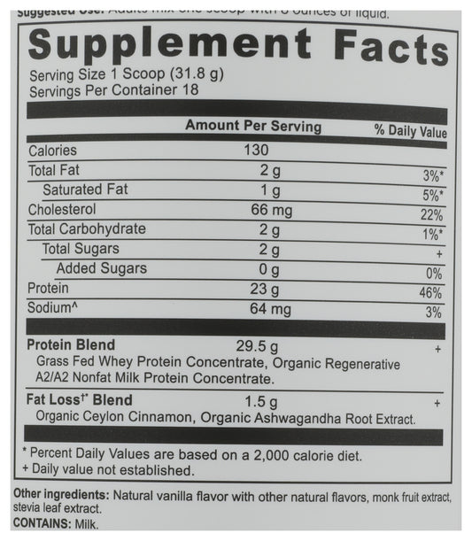 ANN Whey Protein Vanilla Cinnamon Lean 2