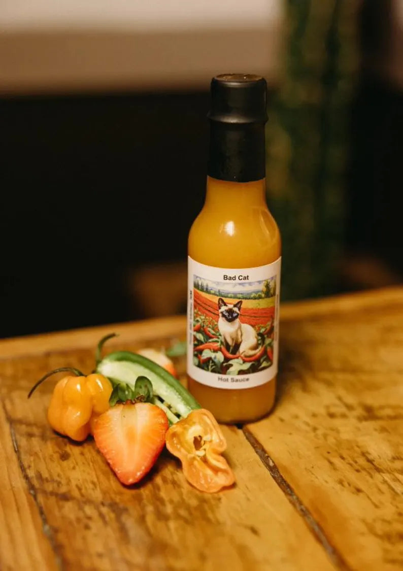 Bad Cat Hot Sauce From Taos New Mexico