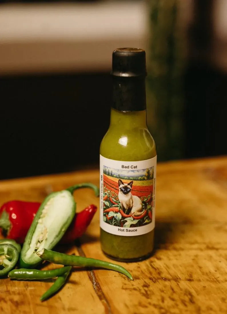 Bad Cat Hot Sauce From Taos New Mexico