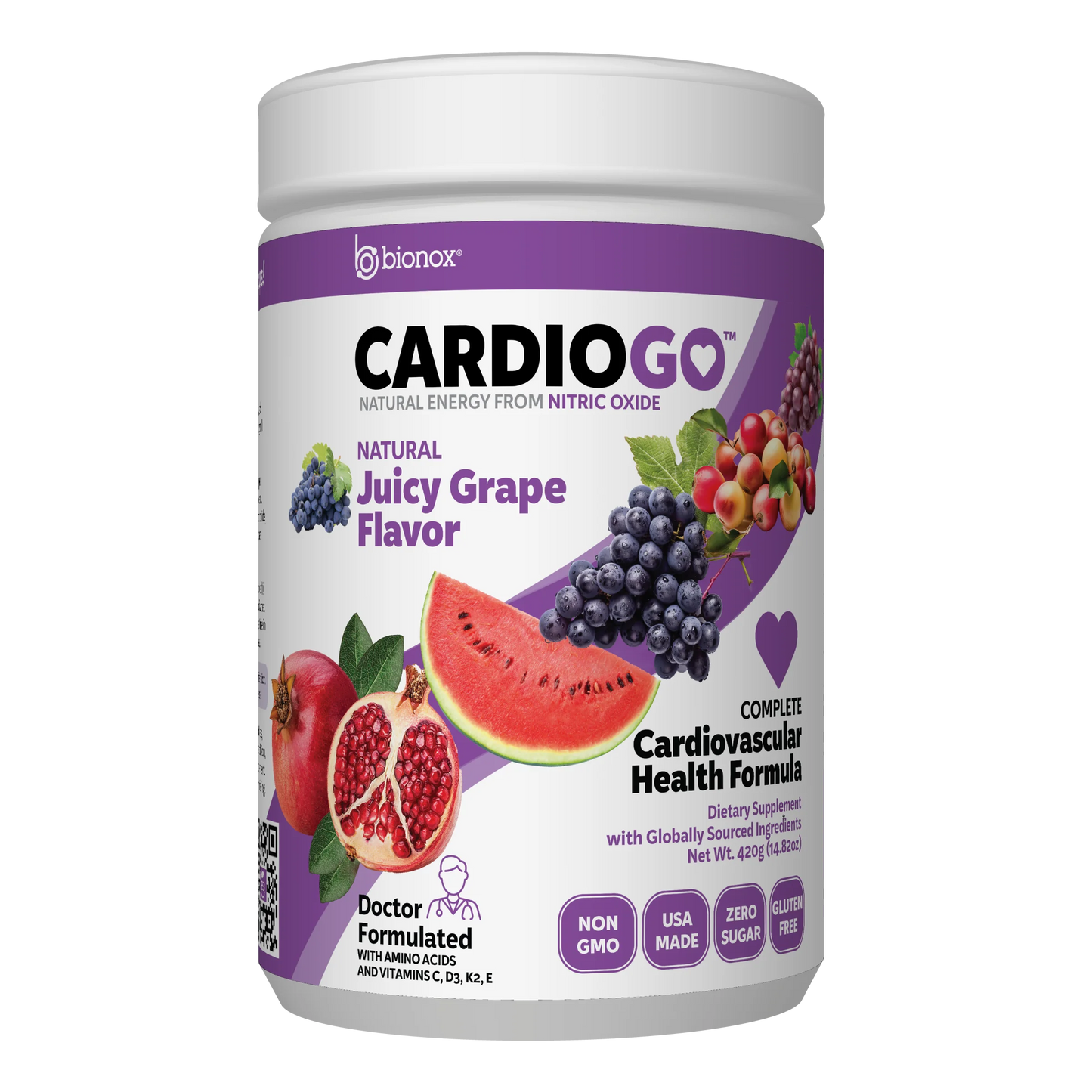 BIN Ult Nitric Oxide Juicy Grape 14.82 o