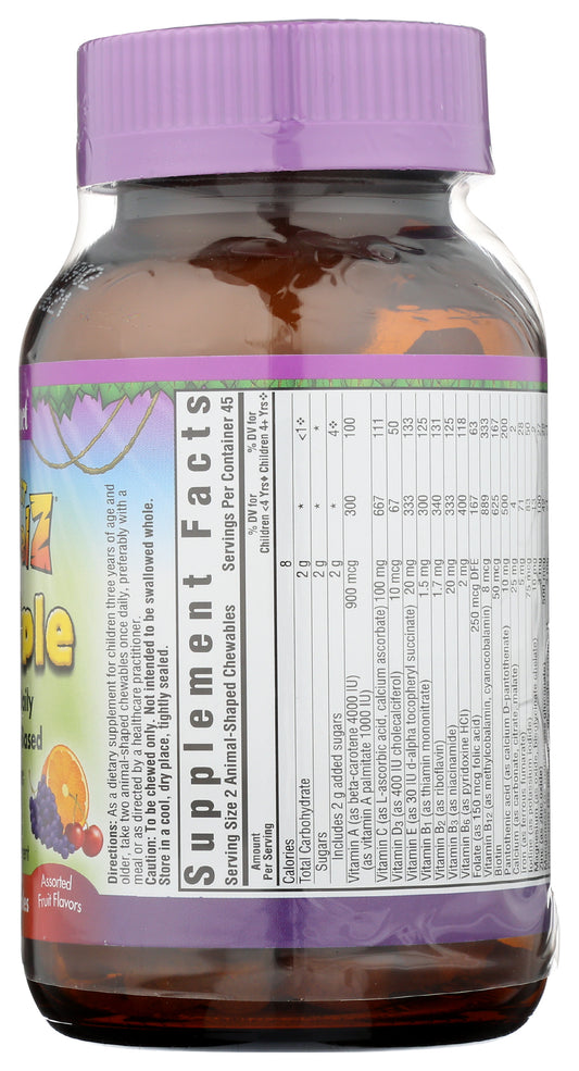 BLU Rainforest Animalz Multi Vitamin 90