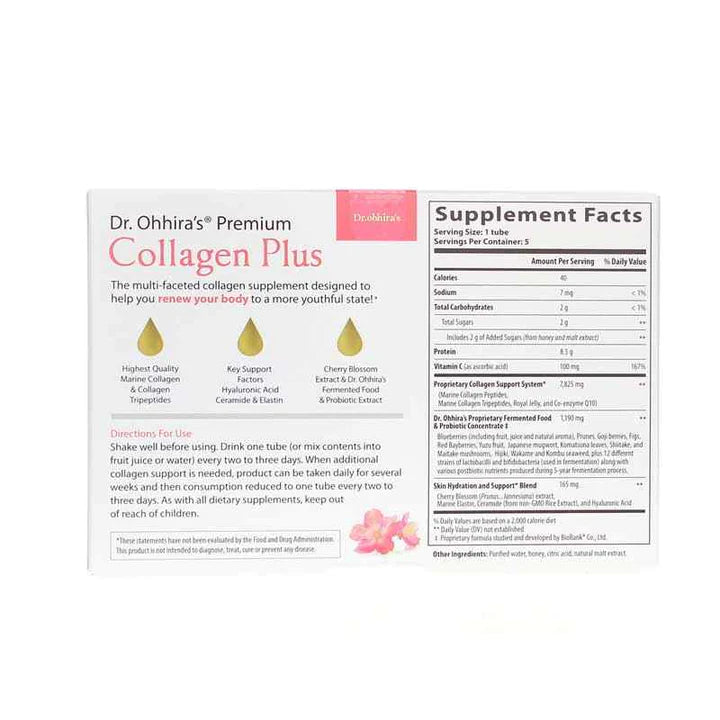 Dr. Ohhira's Premium Collagen Plus 5ct