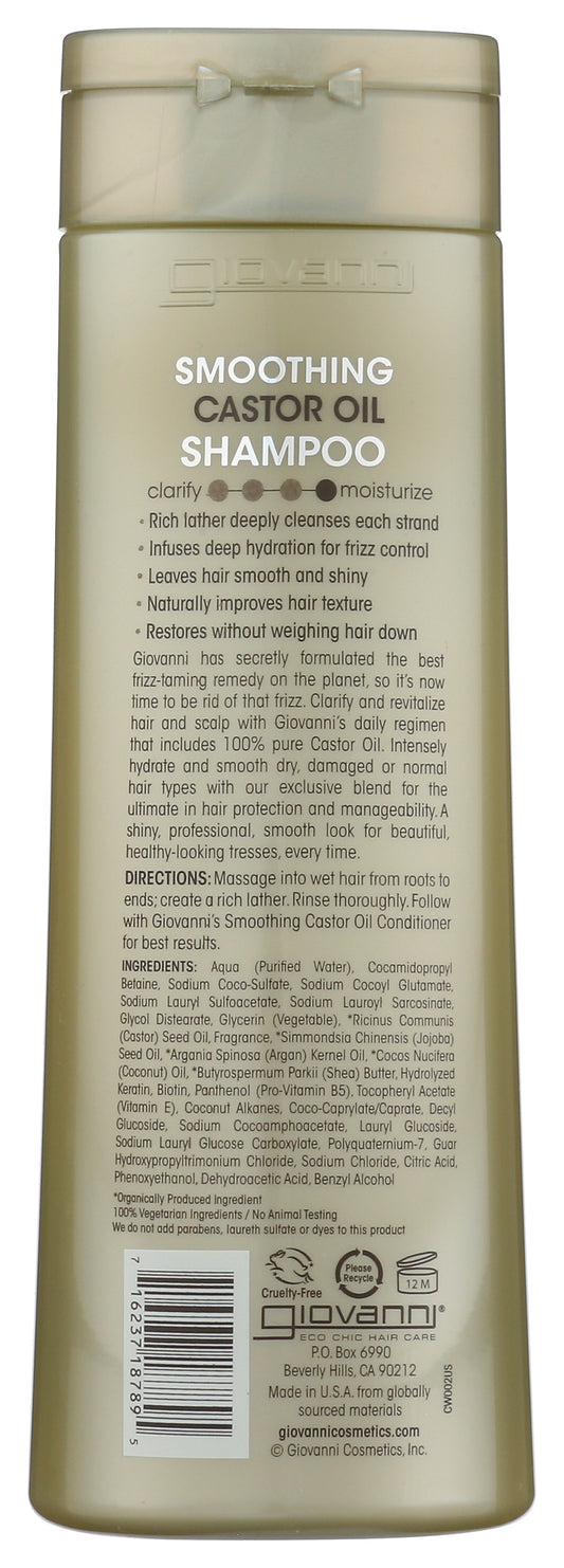 Giovanni Shampoo Smooth Castor Oil